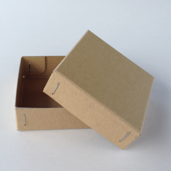 箱のセミオーダーメイド＿クラフト色の箱例1