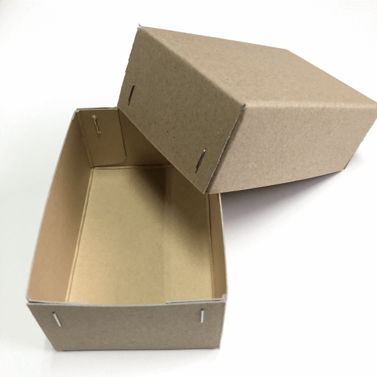 箱のセミオーダーメイド＿クラフト色の箱例2